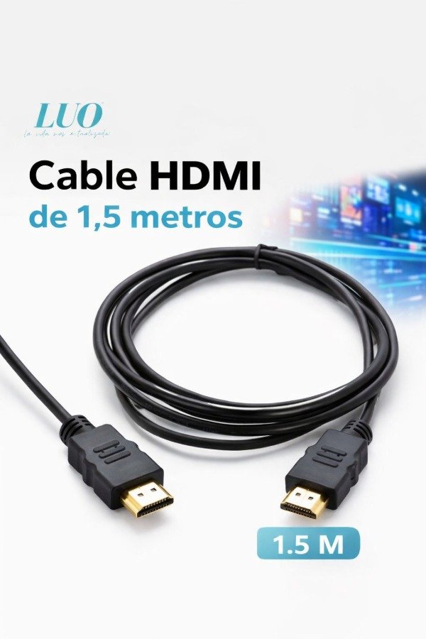 Producto - Cable hdmi a hdmi 1.5 metros