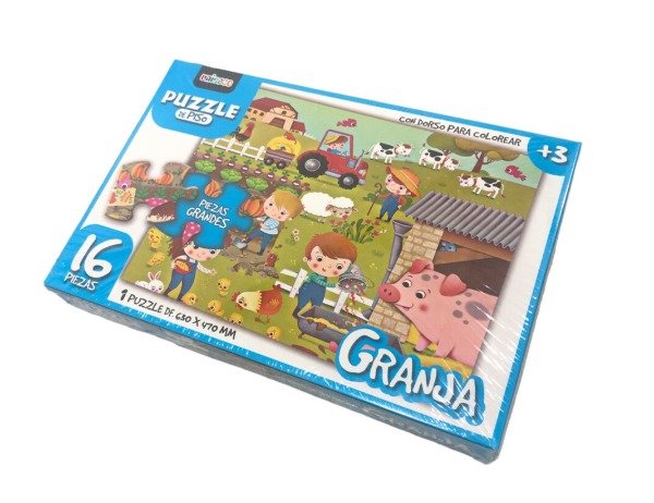 Producto - Puzzle De Piso Granja Gigante