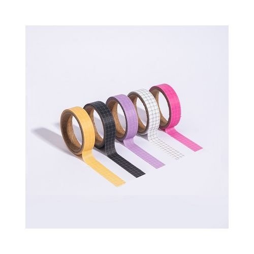 Producto - WASHITAPES FW X5 CUADROS 10MM X3