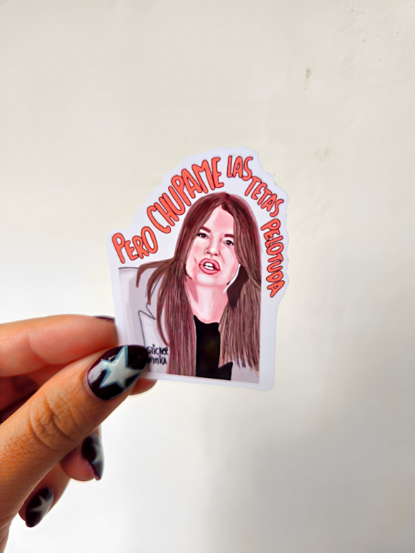 Producto - Sticker chúpame las tetas pelotuda