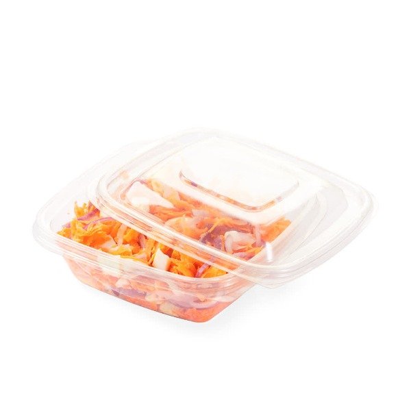 Producto - ENSALADERA CUADRADA PET (750cc) x 10 UNIDADES