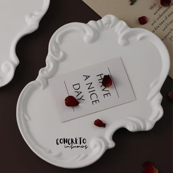 Producto - MOLDE DE SILICONA PARA BANDEJA ORNAMENTAL