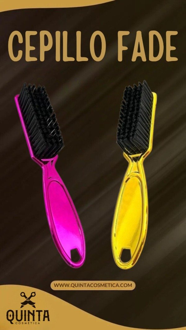 Producto - Cepillo fade PLATEADO/DORADO