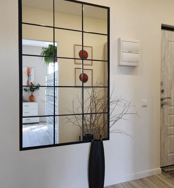 Producto - Espejos Ventana Borde de Hierro