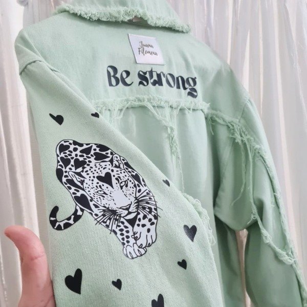 Producto - Camisaco leopardo corazónes 6419