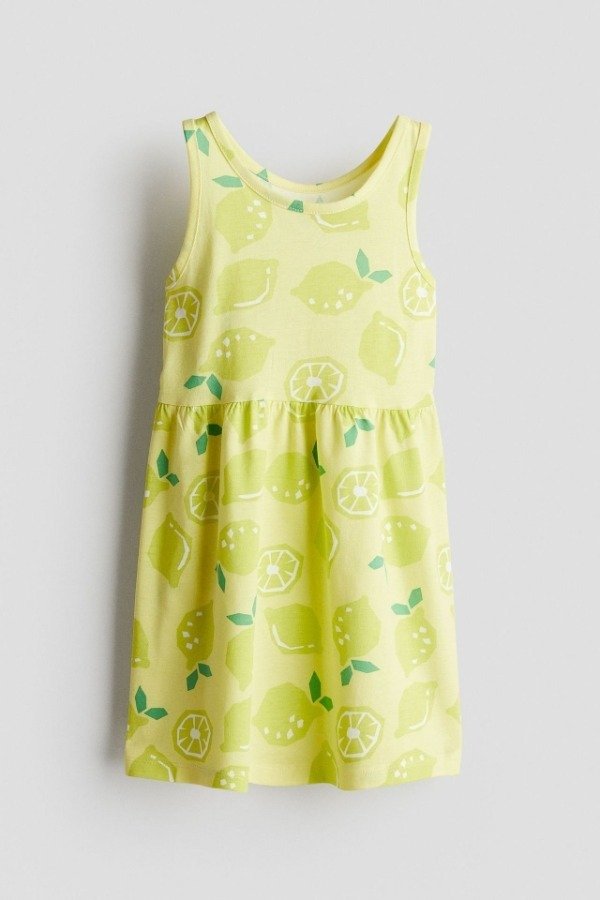 Producto - HyM vestido amarillo limones