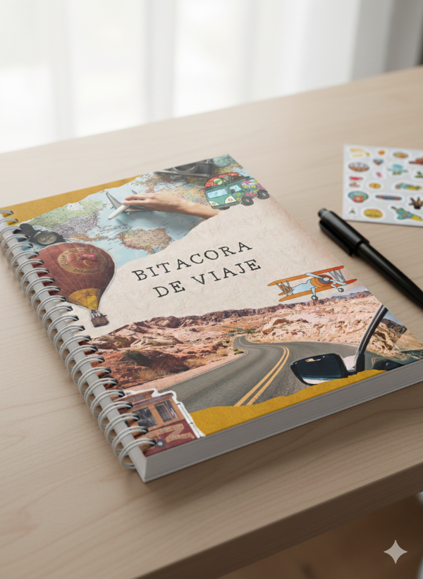 Producto - Planificador de Viaje Aventurero (PDF Imprimible). Modelo Viajero - 0