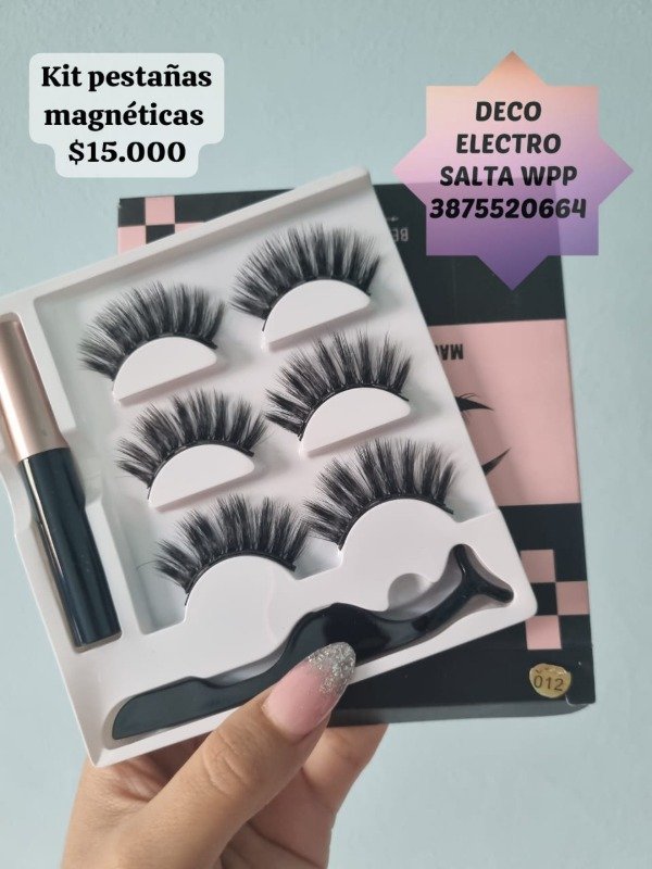 Producto - PESTAÑAS MAGNÉTICAS kit