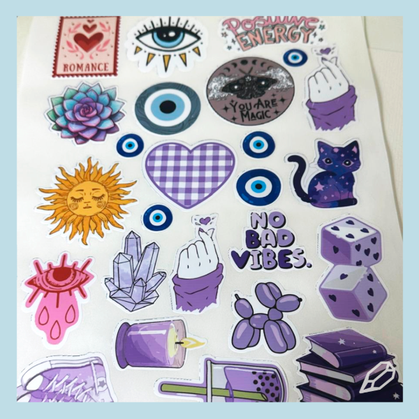 Producto - Pliegos stickers decorativos