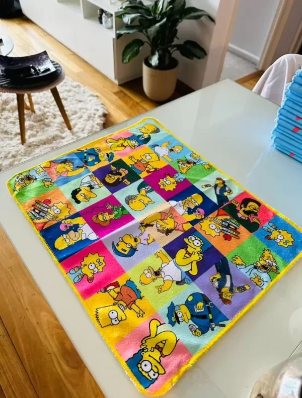 Producto - Repasador/Individual Los simpsons colores
