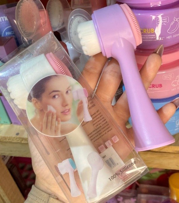 Producto - Cepillo de limpieza facial doble cara