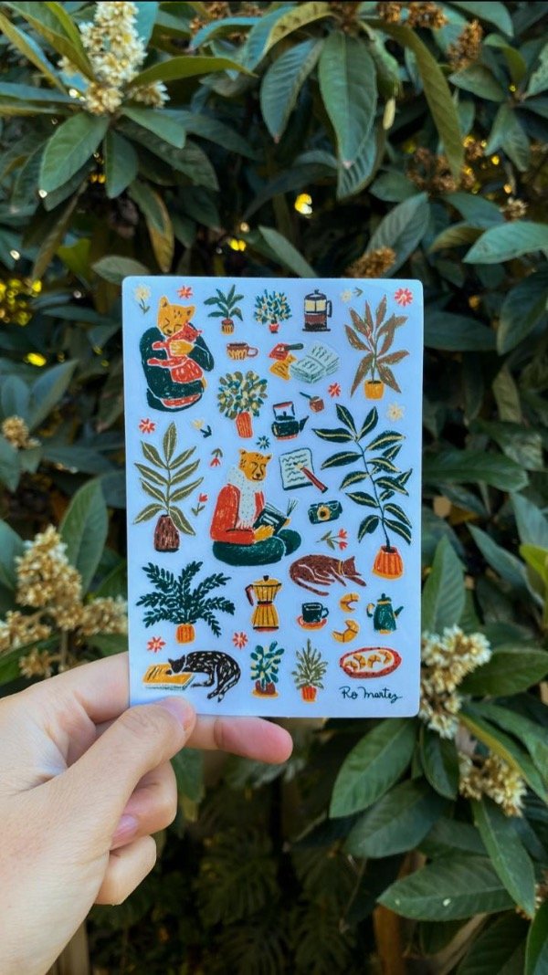Producto - Stickers Lectura - 1