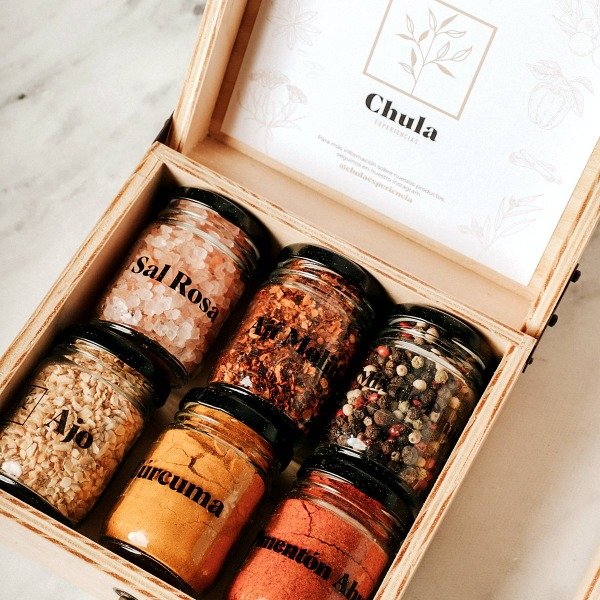 Producto - Caja Cuadrada de Gastronomía - 1