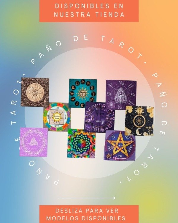 Producto - PAÑO TAROT CON BOLSITA PREMIUM