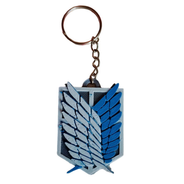 Producto - Llaverito Scouting Legion Attack On Titan Llaveros 3d