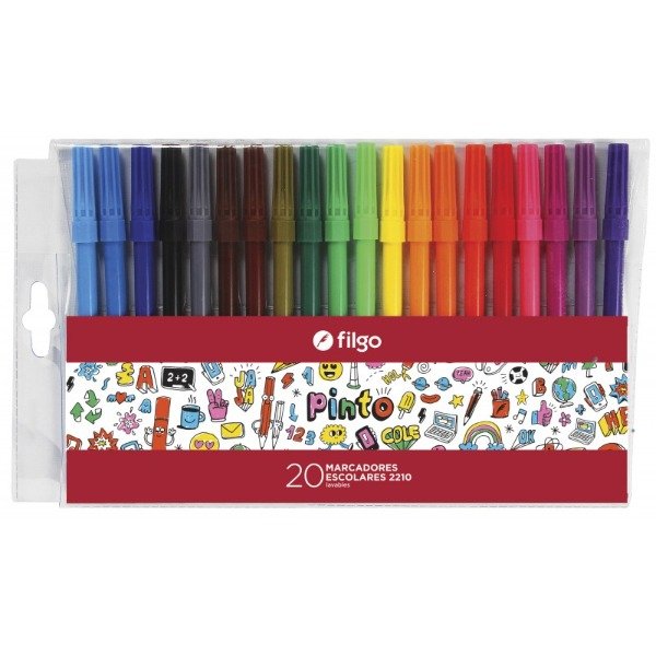Producto - Marcadores FILGO x20u