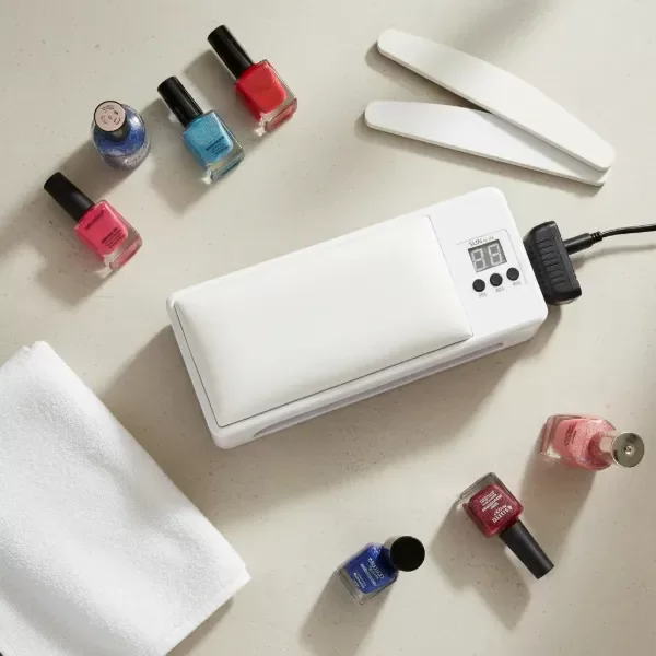 Producto - CABINA SUN CON APOYA MANO COLOR BLANCO 120W