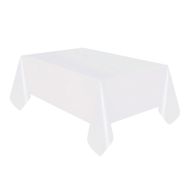 Producto - Mantel plastico color blanco 1,80x1,20mts