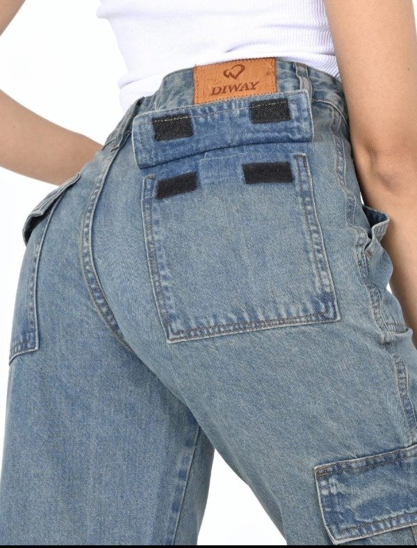 Producto - Jeans baggy cargo - 2