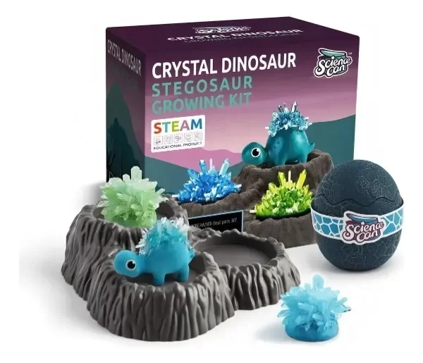 Producto - Juego Ciencias Cultivo Cristales Dinosaurios Que Crecen 3