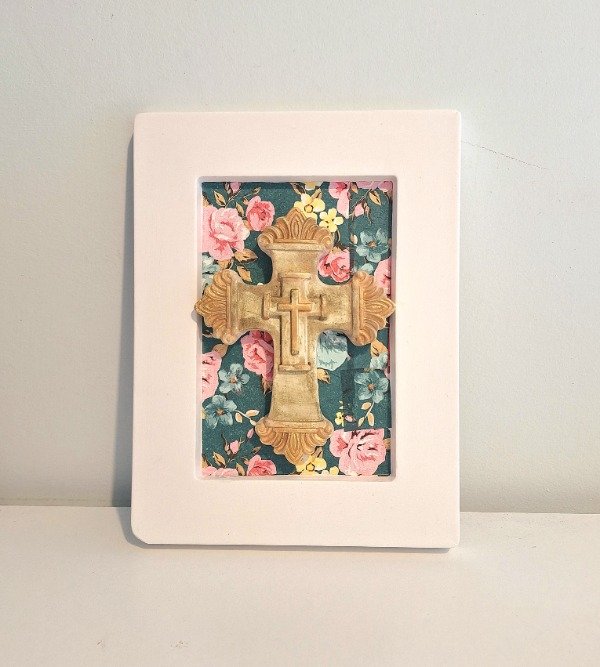 Producto - Cuadrito Cruz decoupage - 1