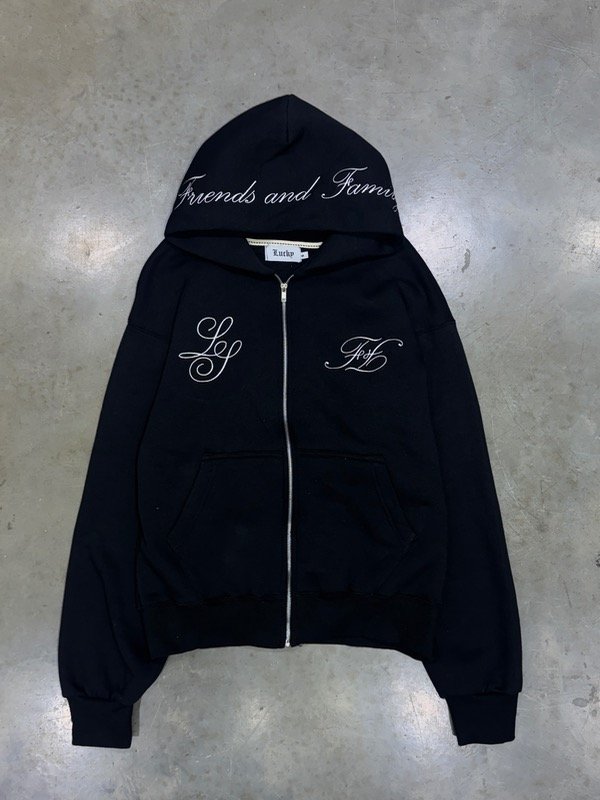 Producto - Campera Zip Black Its not lucky