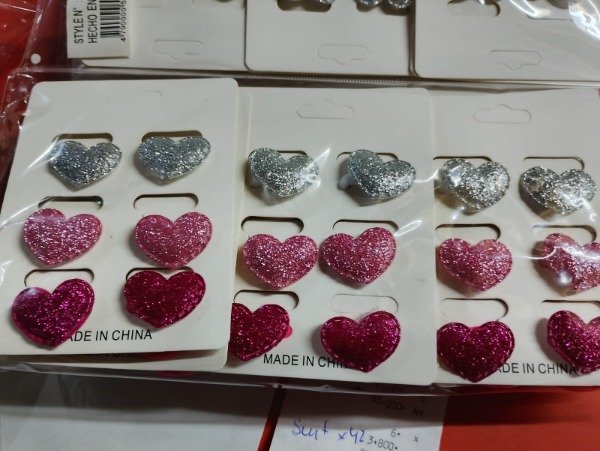 Producto - Colita corazón brillante