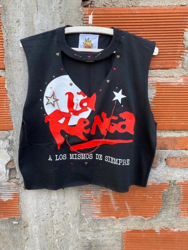 Producto - Remera crop La Renga (L-XL)