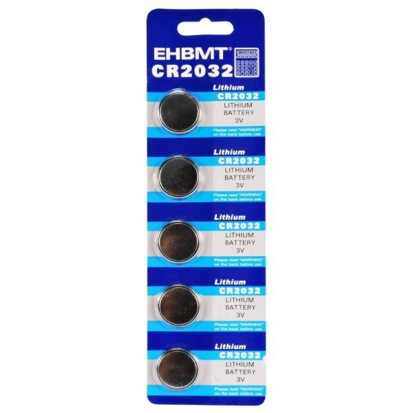 Producto - Pilas Litio EHBMT CR2032 Pack 5 Unidades