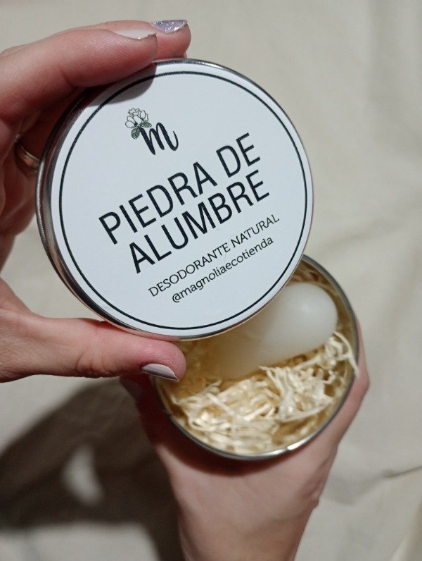 Producto - Piedra de alumbre pulida 85gr