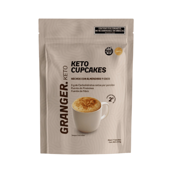 Producto - Cupcake Keto - 210 gr - Vainilla - GRANGER