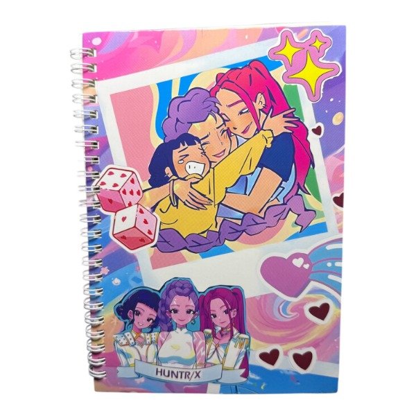 Producto - CUADERNO A5 TAPA FLEXIBLE PERSONAJES VARIOS