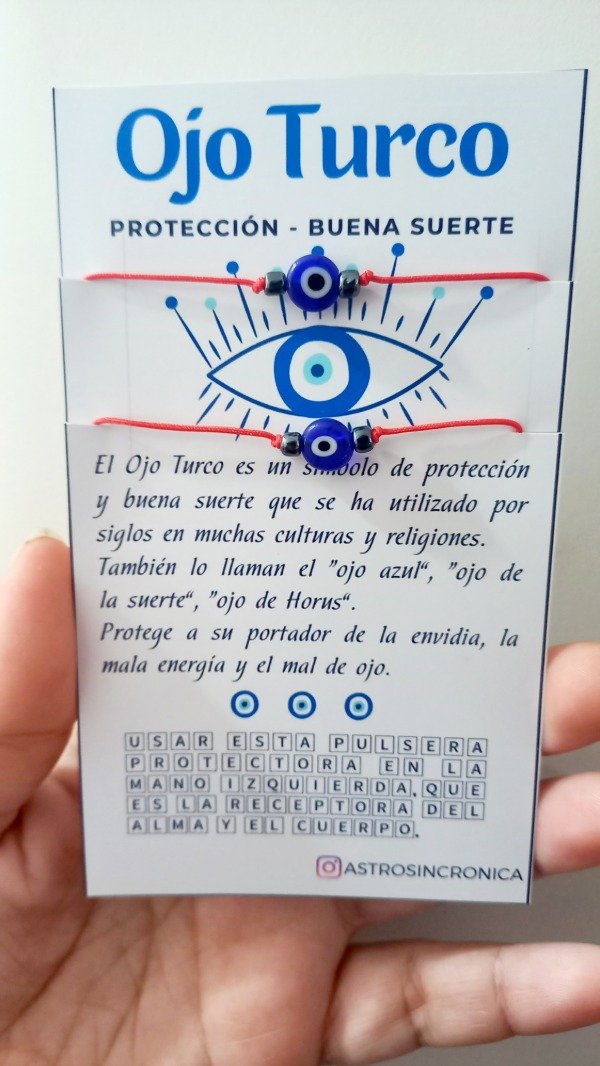 Producto - Dúo de Protección Ojo Turco (Ideal Parejas/Vínculos)