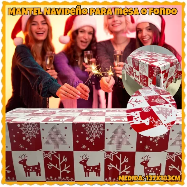Producto - mantel navidad