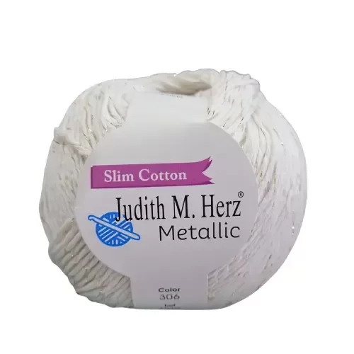 Producto - Hilo de Algodón con Lúrex Yudith 100g - Brillo y Calidad para tus Tejidos - 0