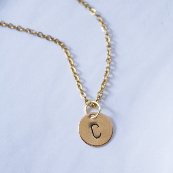 Producto - Chapita Personalizada Circular - Oro Laminado