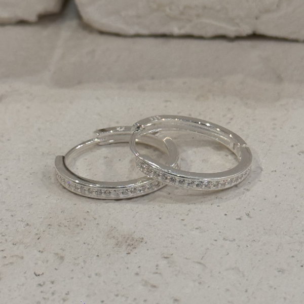 Producto - Argolla strass 20mm PL