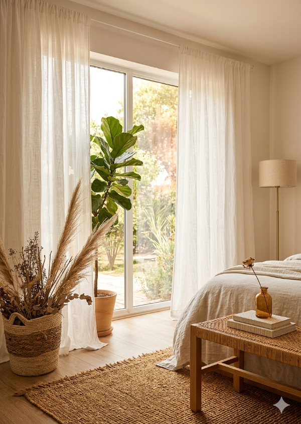 Producto - Juego de cortinas de gasa 150x210