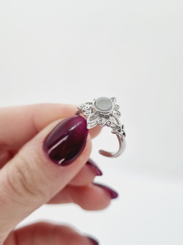 Producto - Anillo acero quirurgico calad piedra proyeccion te amo