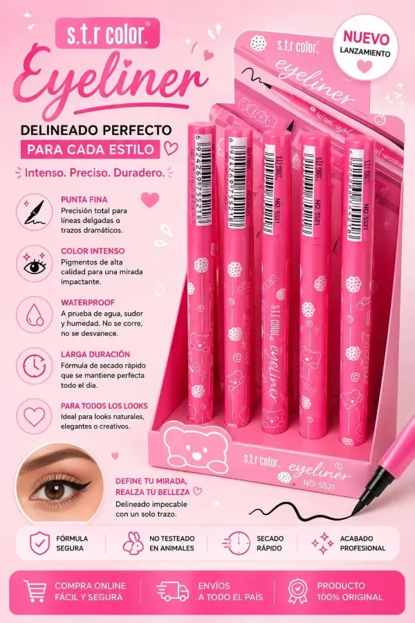 Producto - Delineador negro en fibra - s.f.r Color - 1