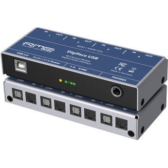 Producto - RME Digiface USB 66-Channel ADAT to USB Optical Audio Interface