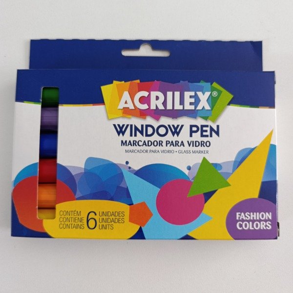 Producto - Acrilex - Kit Windows pen x 6