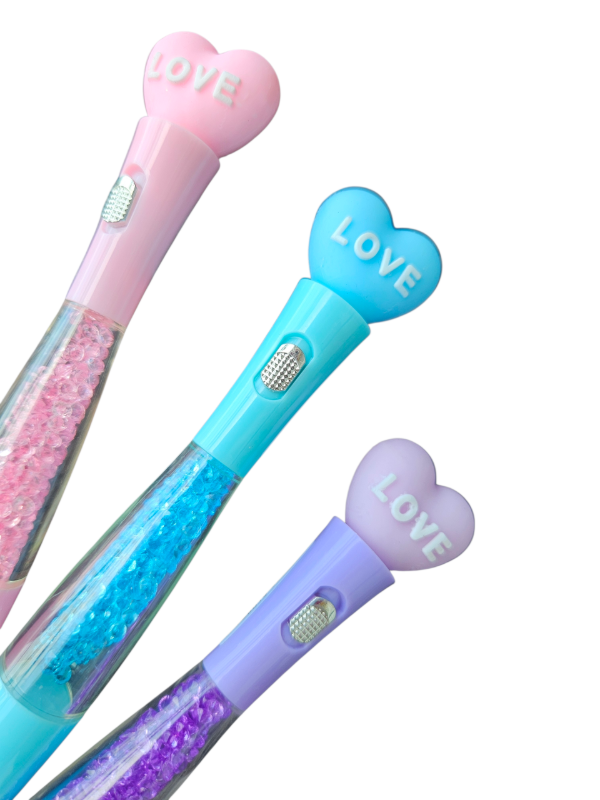 Producto - Lapicera con luz Love
