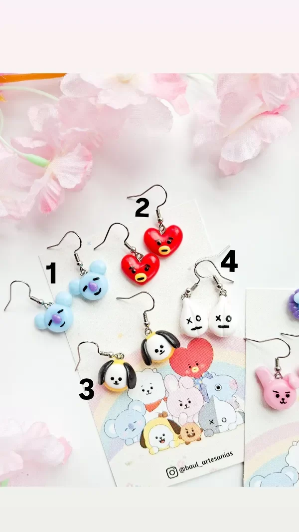 Producto - Aritos BT21 - 1