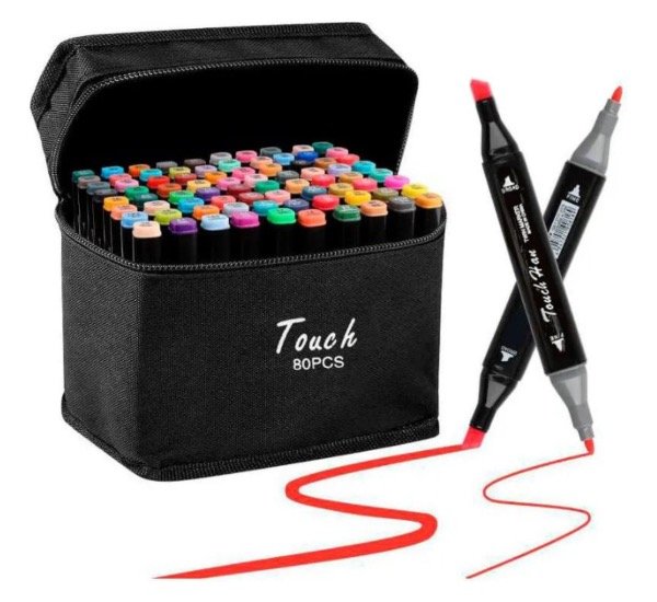 Producto - Marcadores doble punta x 80