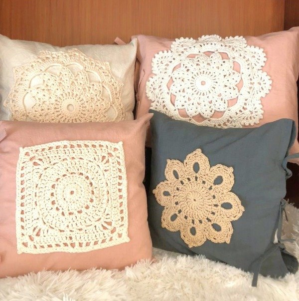 Producto - Conjunto 4 Almohadones Estilo Boho "Alma Bohemia"