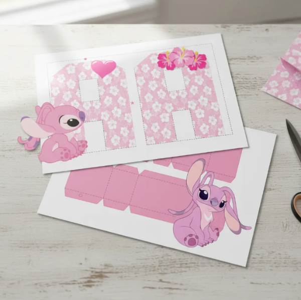 Producto - Kit Imprimible Letras 3D Editables Angela - 1
