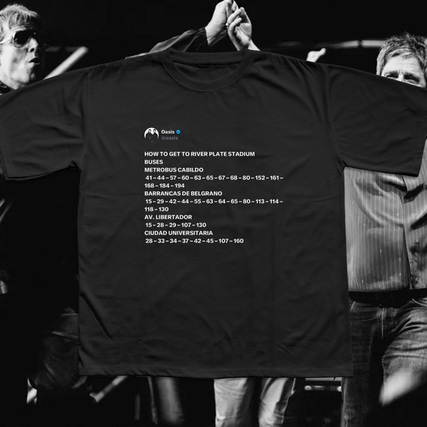 Producto - REMERA OASIS BONDIS