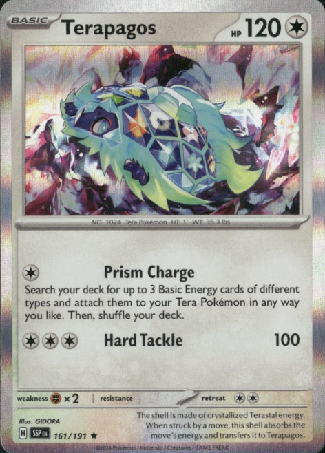 Producto - Terapagos 178/217 Ascended Heroes Holofoil