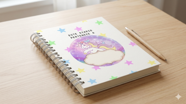 Producto - Cuaderno Digital Unicornio A5 - Kit de Organización y Planificación PDF - 0